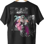 Darkstalkers Morrigan Manga Espalda Negra - La tienda más basada de Colombia 🗿