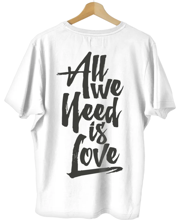 All We Need Is Love – Canserbero – Camiseta — estampado trasero